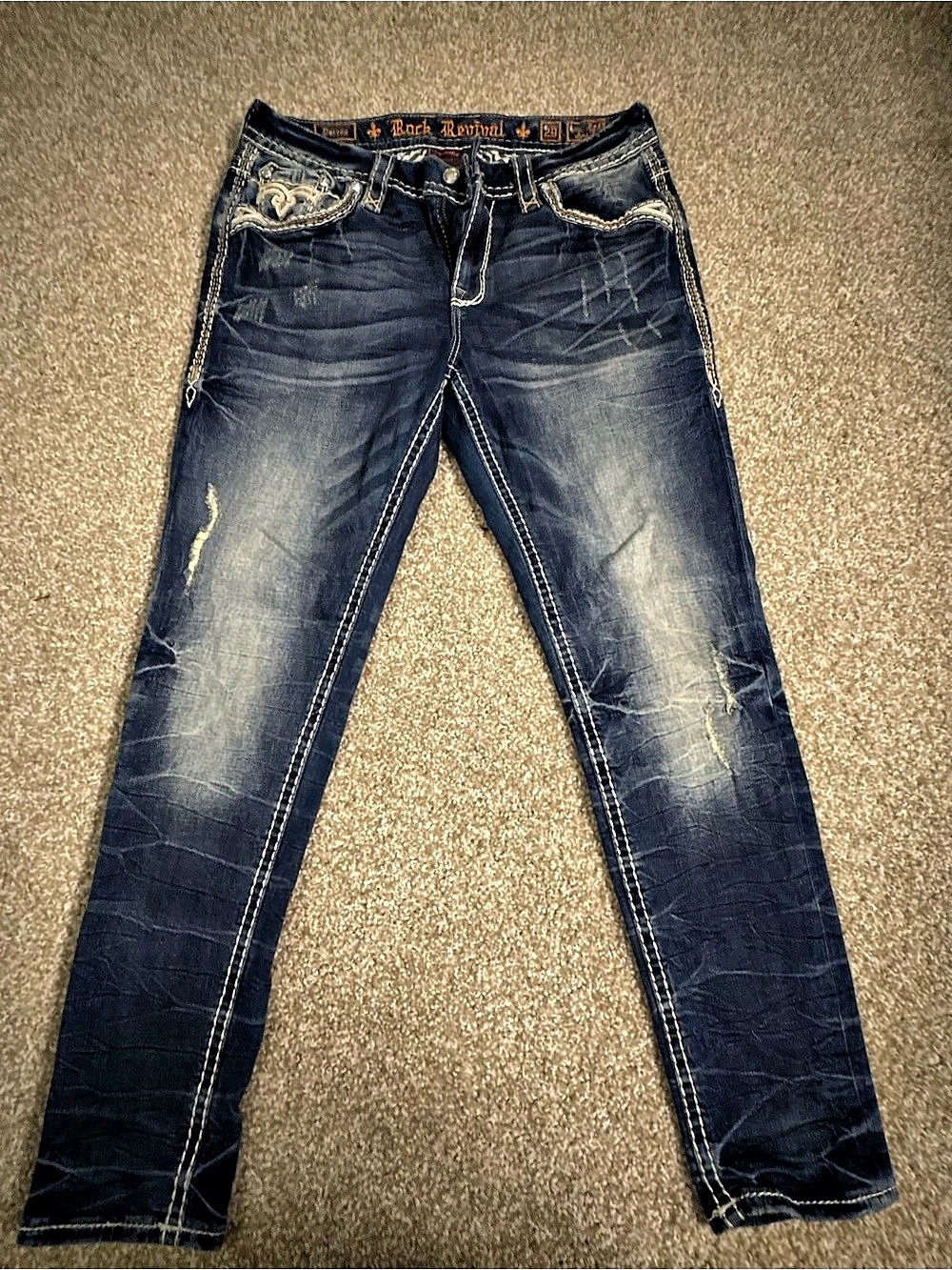 Rock Revival Darcy Skinny Jeans Size 29